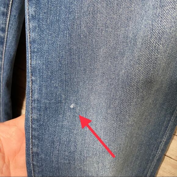 J Brand Skinny Leg Jeans Blue Imagine Mid Rise Classic Work Casual Size 25 - Picture 6 of 11